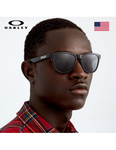 Gafas de Sol Oakley Frogskins OO9013 Cuadradas Grises