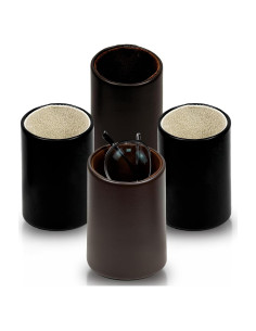 Soporte para Gafas de 4 Piezas Seuqhck con Base Antideslizante