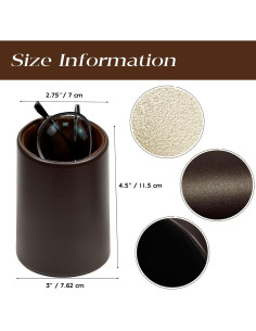 Soporte para Gafas de 4 Piezas Seuqhck con Base Antideslizante 2