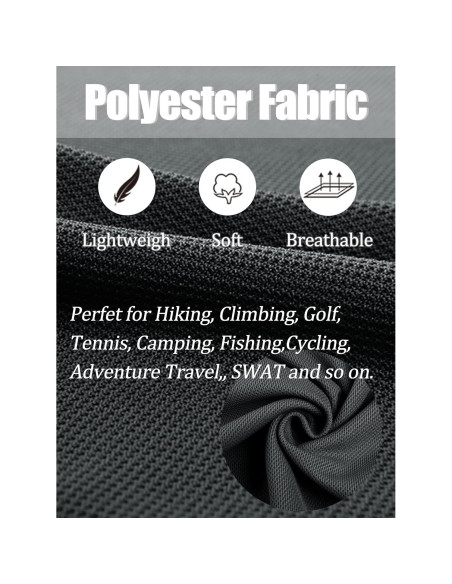 Camisa Polo de Manga Corta TACVASEN para Hombre Secado Rápido