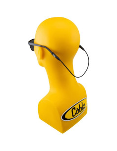 Cablz Mini Retenedor de Gafas de Silicona 30.48 cm Negro 2