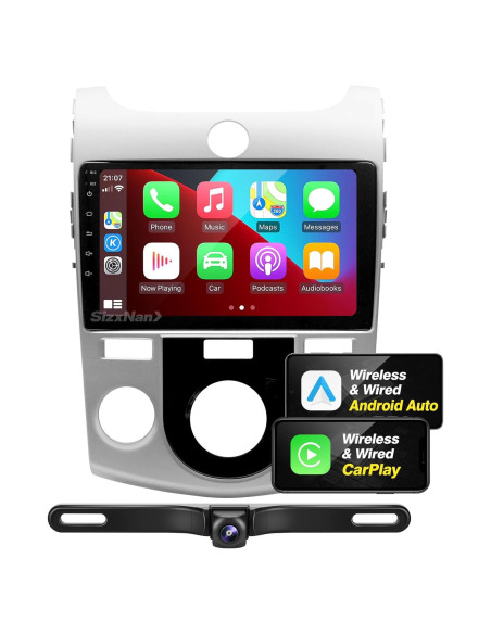 Estéreo de Coche KIA Forte 2009-2012 Android 12 9" Bluetooth