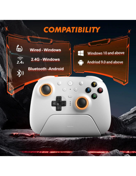 Controlador Inalámbrico Ultimate 2 8BitDo para PC y Android