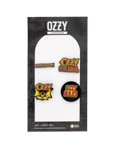 Pinzas de Solapa Desert Cactus Ozzy Osbourne - 4 Pines de Metal 2