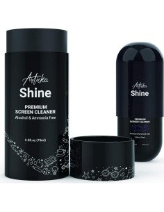 Limpiador de Pantallas Articka Shine 70.87ml + 2 Paños Microfibra 2