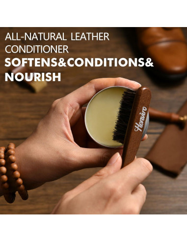 Kit de Cuidado de Zapatos de Cuero Henviro - 3 Colores