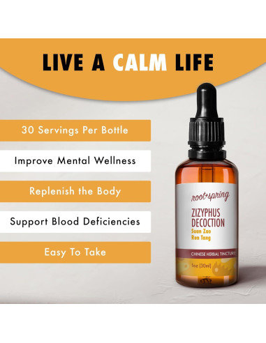 Decocción de Zizyphus root + spring 29.57 ml - Suplemento Herbal