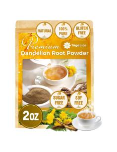 Polvo de Raíz de Diente de León 56.7 g Tagalica 100% Natural
