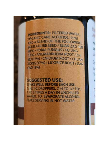 Decocción de Zizyphus root + spring 29.57 ml - Suplemento Herbal