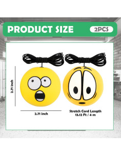 Bola de Ayuda para Estacionamiento YGDMD Amarillo Ajustable 2