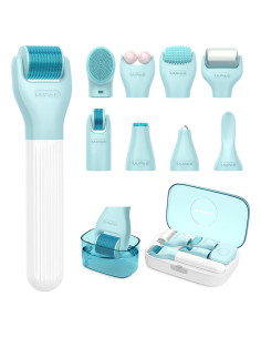 Juego de Derma Roller UUPAS 10 en 1 para Cara y Cuerpo