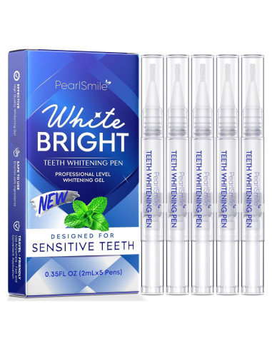 Bolígrafo Blanqueador de Dientes Pearl Smile - 5 Unidades