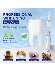 Bolígrafo Blanqueador de Dientes Pearl Smile - 5 Unidades 2