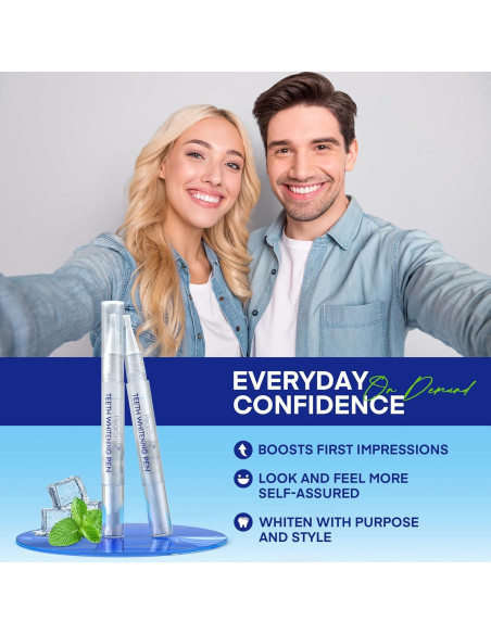 Bolígrafo Blanqueador de Dientes Pearl Smile - 5 Unidades