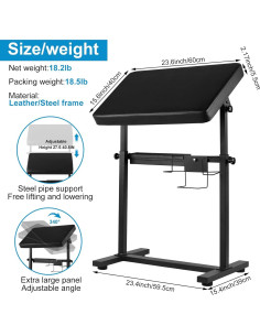 Soporte para brazo de tatuaje PULNDA ajustable con estante 2