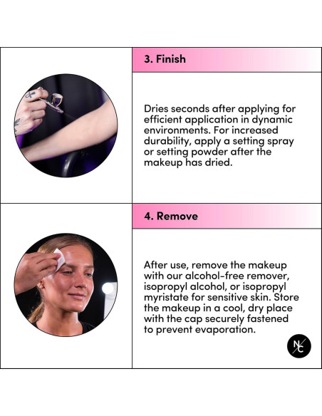 Pinturas de Aerógrafo Tono de Piel Narrative Cosmetics 59ml