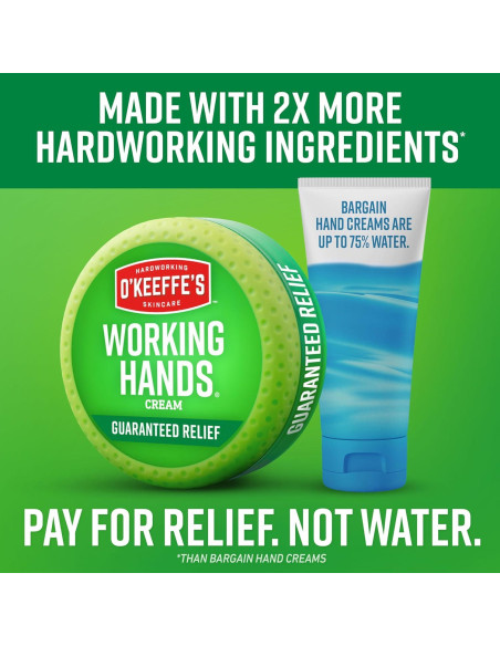 Crema de Manos O'Keeffe's Working Hands 85 g - Hidratante Reparador
