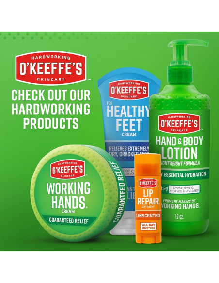 Crema de Manos O'Keeffe's Working Hands 85 g - Hidratante Reparador