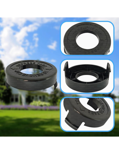 Tapa de Carrete de Desmalezadora Black Decker 682378-02 - 2 Piezas