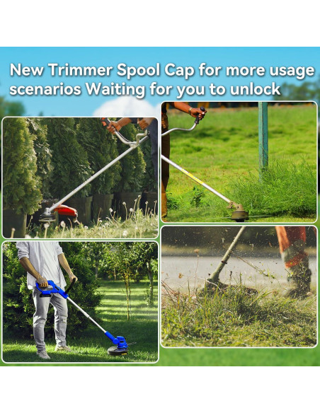 Tapa de Carrete de Desmalezadora Black Decker 682378-02 - 2 Piezas