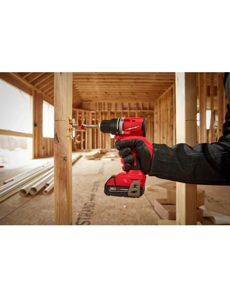 Taladro de Percusión Milwaukee M18 18V Compacto Sin Escobillas