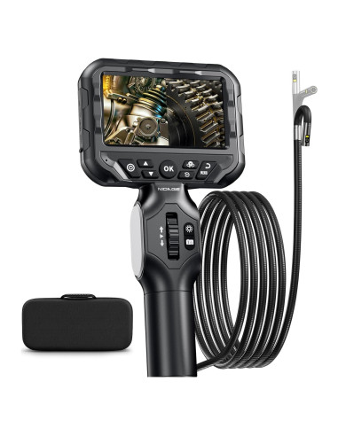 Endoscopio Articulado Doble Lente NIDAGE 1.62m HD Impermeable