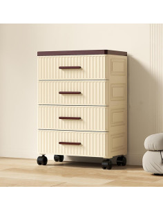 Gabinete de Almacenamiento ILWorkTLs 4 Cajones con Ruedas 2