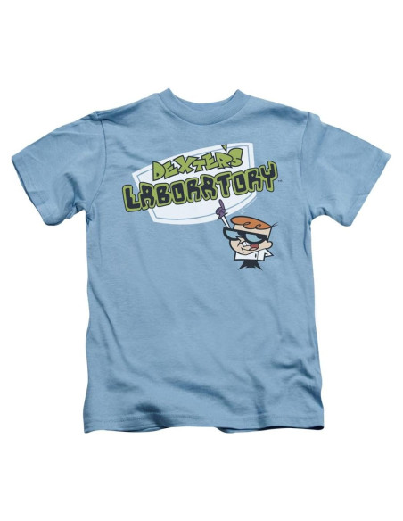 Camiseta para Niños Dexter's Laboratory Azul Mediano 5/6