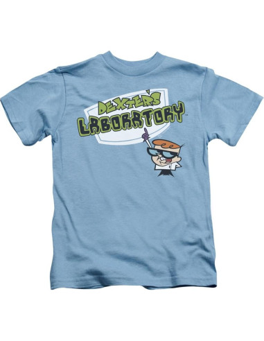 Camiseta para Niños Dexter's Laboratory Azul Mediano 5/6