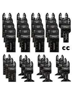 Juego de 32 Hojas de Sierra Oscilante Uhfsyut - Acero Alto Carbono