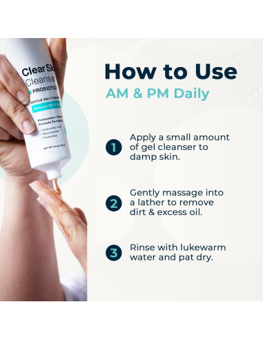 Limpiador Facial Espumoso VitaMedica 118ml Probiotico Hidratante