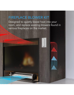 Ventilador de Chimenea AC Infinity AIRBLAZE S10 10 Velocidades 2