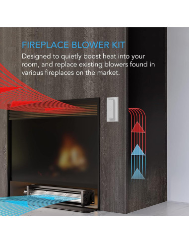 Ventilador de Chimenea AC Infinity AIRBLAZE S10 10 Velocidades