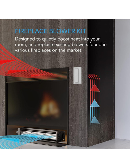 Ventilador de Chimenea AC Infinity AIRBLAZE S10 10 Velocidades