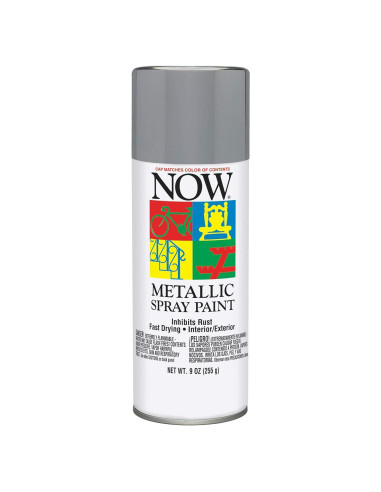 Pintura en Spray Krylon AHORA Brillante Aluminio 266 ml