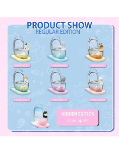 Caja Sorpresa de Gato Choco Teddy - Soporte para Teléfono Mini 2