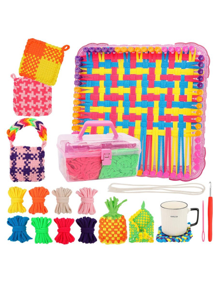 Kit de Telar de Tejer ZMMB para Niños y Adultos - Manualidades Creativas