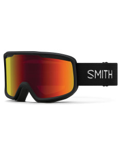 Gafas de Nieve Smith Frontier Ajuste Asiático Negro/Rojo