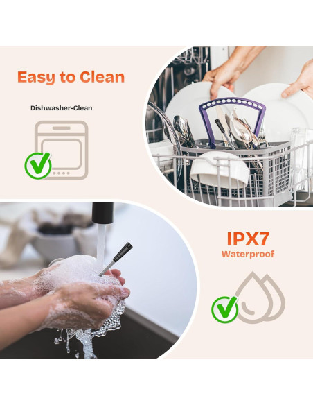 Termómetro de Carne Inalámbrico Joeuao FM2207 con 2 Sensores