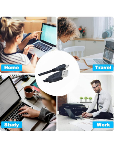 Cable de Carga USB Dysead para Auriculares Audio-Technica ATH-ANC900BT