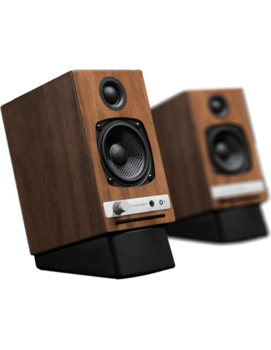 Altavoces de Estantería Audioengine A2-HD Blancos con Soportes DS1