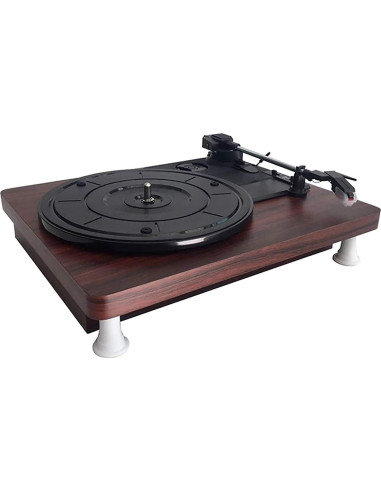 Reproductor de Vinilo EHVYBDX Retro con Altavoz Estéreo