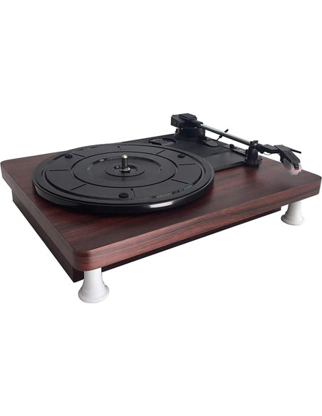 Reproductor de Vinilo EHVYBDX Retro con Altavoz Estéreo
