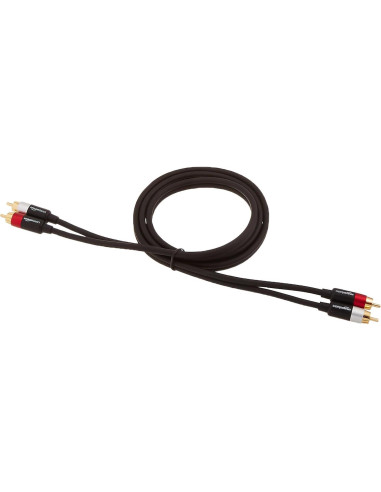 Cable RCA Estéreo Amazon Basics 1.22m Conectores Oro