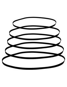 Cinta de Platos de Goma Sam&Johnny - 5 Tamaños para Reemplazo