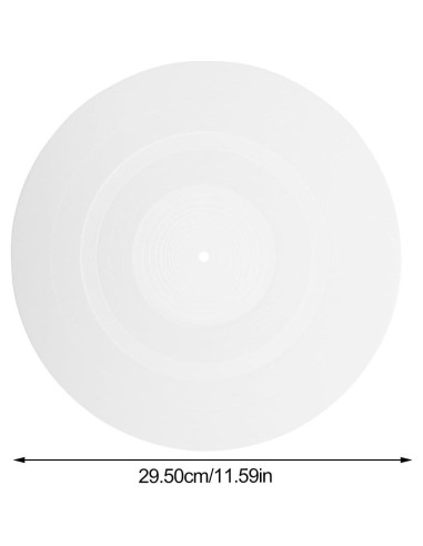 Almohadilla de Silicona para Tornamesa VICASKY 29.2 cm Antiestática