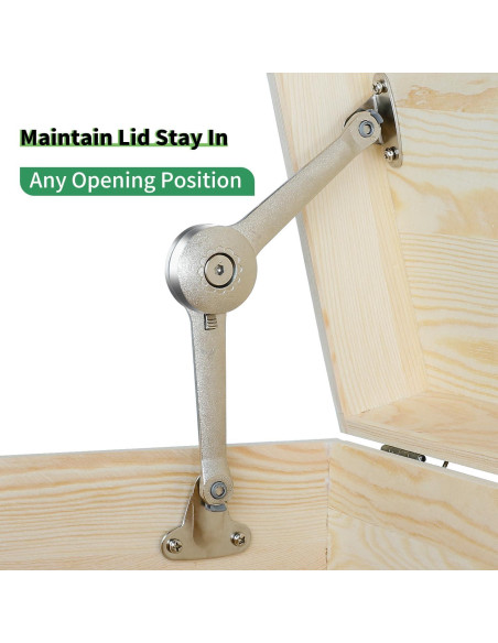 Soporte de Tapa Bisagra Cierre Suave RUYUFE 40kg 2 Unidades