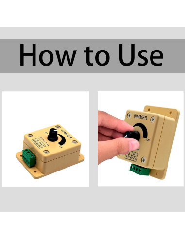 5 Piezas Perillas de Control de Potenciómetro D Tipo 6mm AUXBC Negro