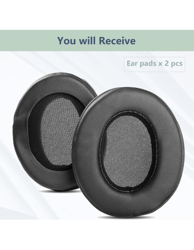 Almohadillas de Reemplazo XRHTONG para Auriculares Audio Technica BPHS-1