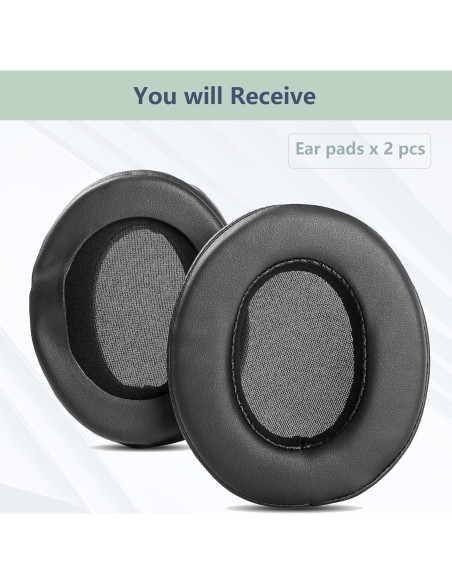 Almohadillas de Reemplazo XRHTONG para Auriculares Audio Technica BPHS-1
